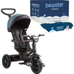 Triciclo Explorer LX - Gris + Wipes Toallitas
