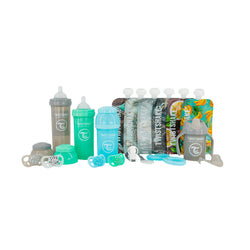 Set Integral Twistshake Bebé Botellas Chupones + Mordedor