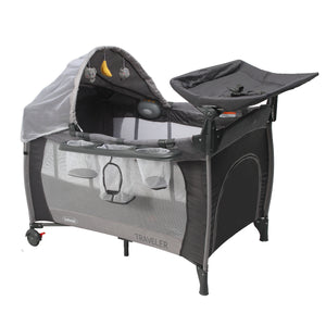 Cuna Traveler Gris Obscuro