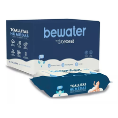 Wipes Toallitas Húmedas Be Water Bebesit Caja 12 paquetes 720 toallitas