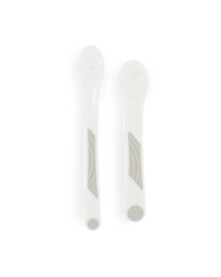 Set 2 Cucharas Alimentación Twistshake Bebé 6M+ Ergonómicas