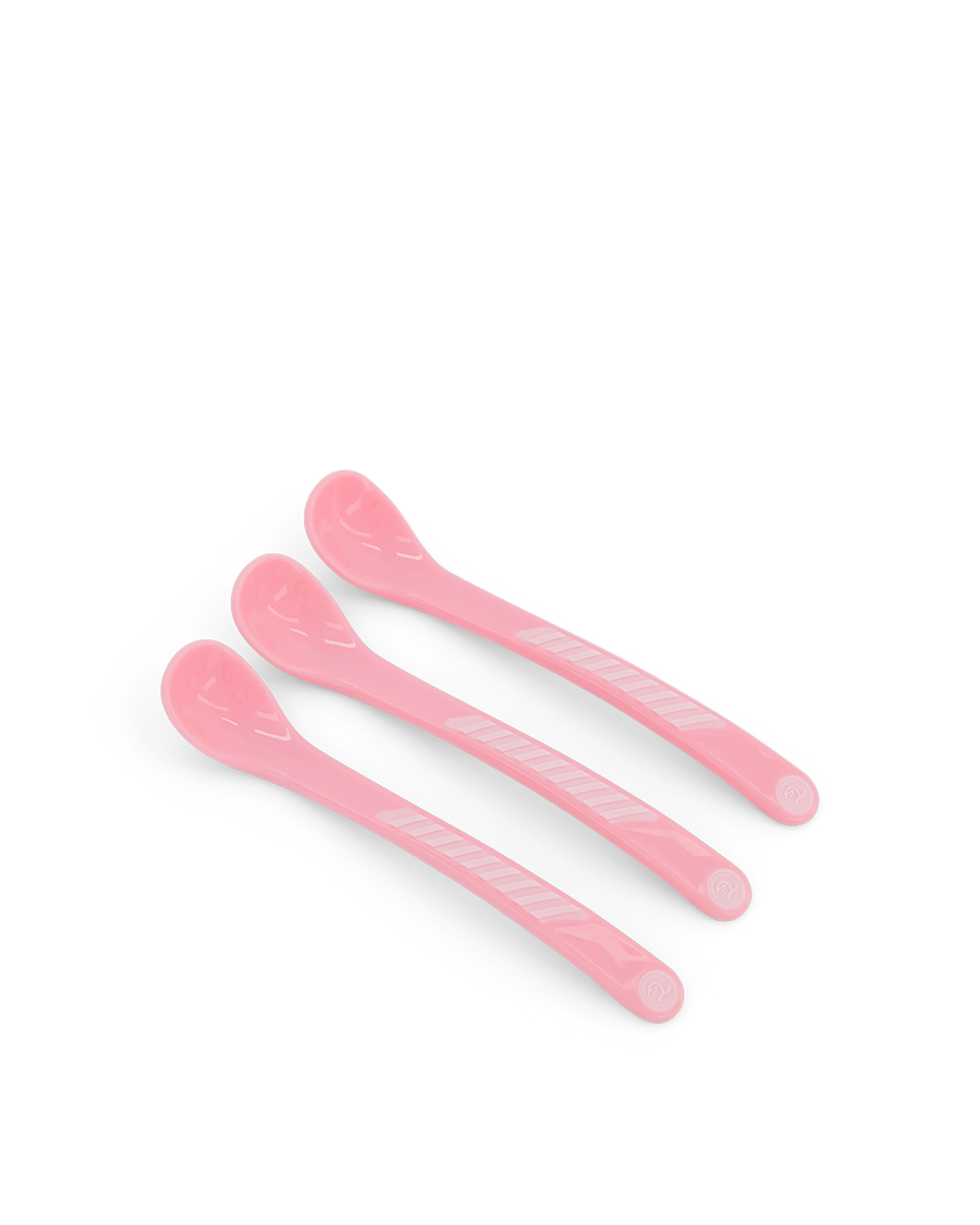 Set 3 Cucharas Alimentación Twistshake Bebé 6M+ Ergonómicas