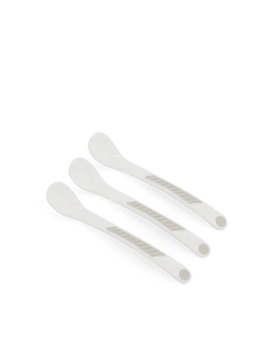Set 3 Cucharas Alimentación Twistshake Bebé 6M+ Ergonómicas
