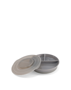 Plato Dividido Twistshake Antideslizante Microondas